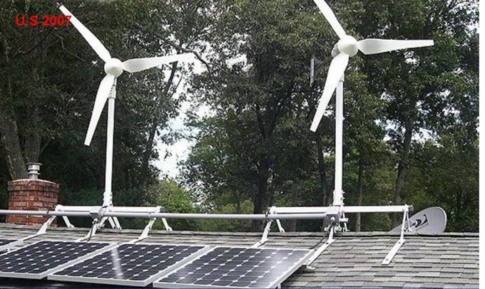 Система 1500В 48 нового ветра энергии солнечная гибридная/110В с низким напечатанным ветром