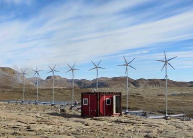 Китай система ветротурбины частного владения энергии зеленого цвета 12кв, крыша установила ветротурбину завод